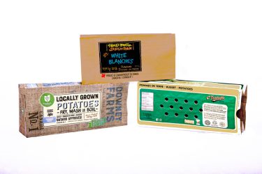 3 modèles de sacs de pommes de terre